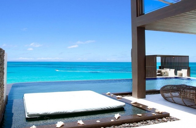 Tamarind Villa no. 8, superbe villa de luxe face à l'océan de 4 chambres à quelques pas de la plage