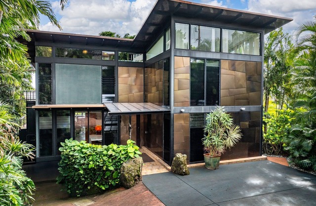 Tantalus Glass House by Gather Modern Honolulu Retreat