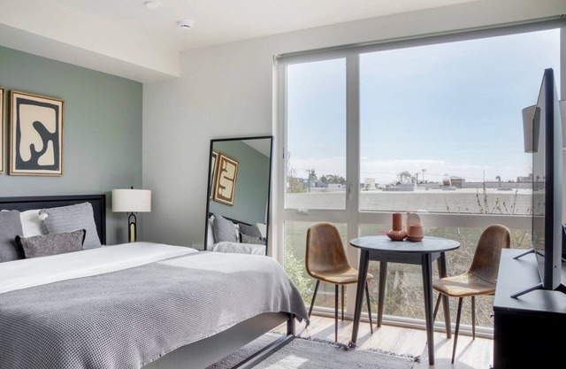 Tasteful Capitol Hill Studio w/ Patio & W/D, Walkable Area, by Blueground