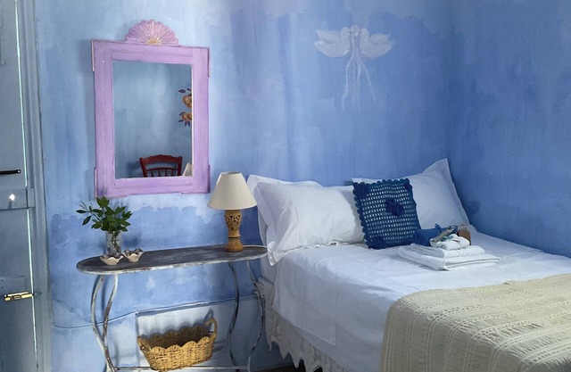 Telendos country house is artistic , traditional, near the sea for relaxation.