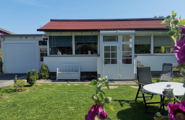 Maison temporaire, chalet confortable à seulement 200 mètres de la plage