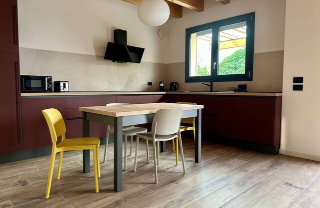 Terrace 1. Two-bedroom cottage with pool, lake and cottage views