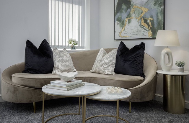 Suite 2 -Moderne-Appartement-Vue ville-Salle de bain privée séparée