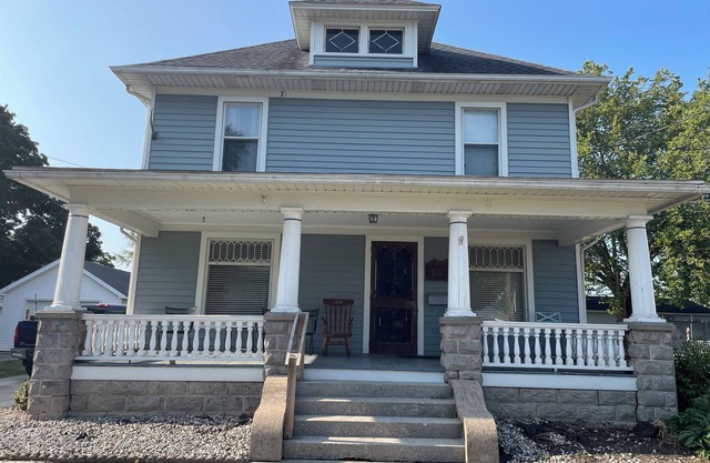 Large four bedroom home is just 15 minutes away from Lake Erie