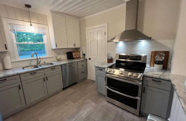 The Baker House on E. 4th with 2 Living Rooms!