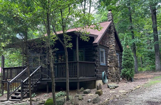 The Bear's Den at Patoka Lake adjacent to the Hoosier National Forest