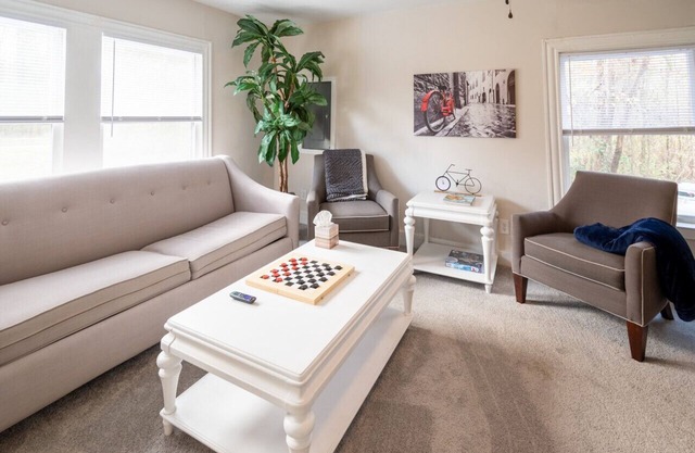The Bike Path House! Cozy 2 BR w/ Fireplace