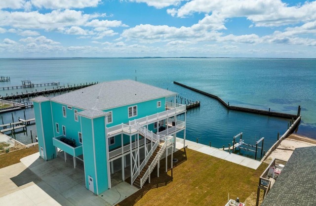 The Cape-Sound Front Condo with Boat Slip Access in Harkers Island, NC