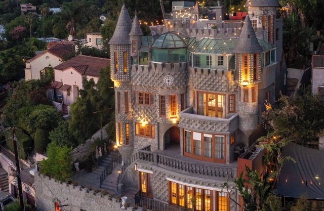 Le château sur hollywood