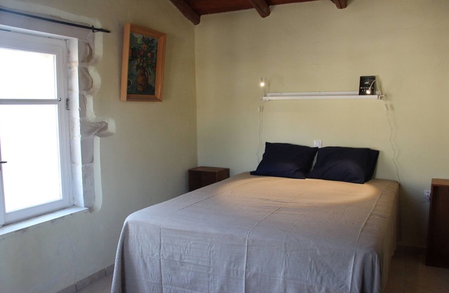 The charm of Arismari lies in its traditional stone structure.