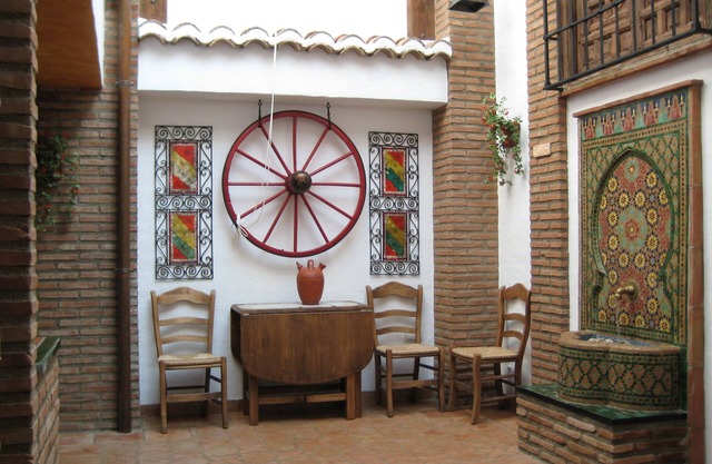 Le patio du charbon à Nigüelas 2-14 places