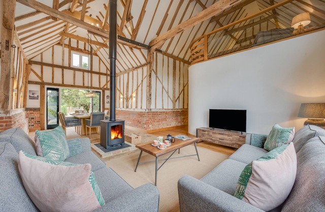 The Corn Barn - Trois Chambres Maison, Couchages 6
