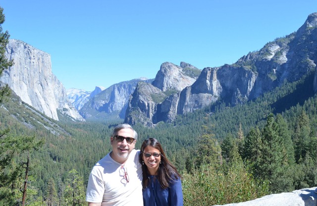 La maison du ruisseau près de Yosemite