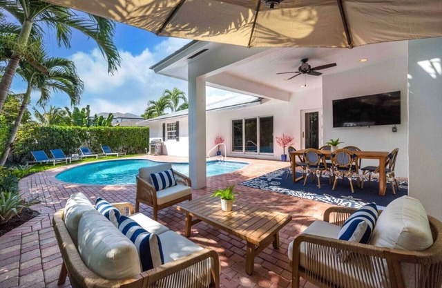 The Getaway 3BR/3BA Pool Home E. Delray