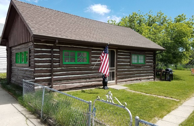 La cabine Gibbons 1885 à Red Lodge, Montana