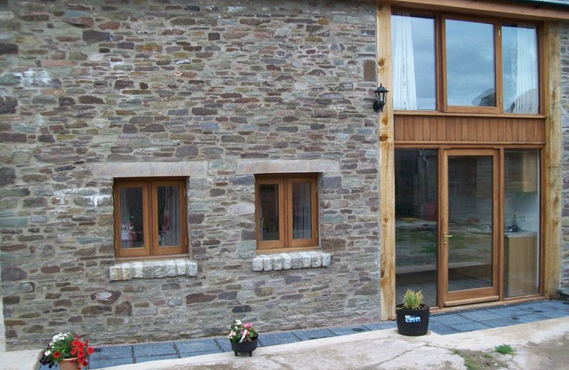 Le grenier - conversion de grange en location