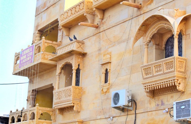 The Guest House Build with Old Architecture of Jaisalmer. For Families