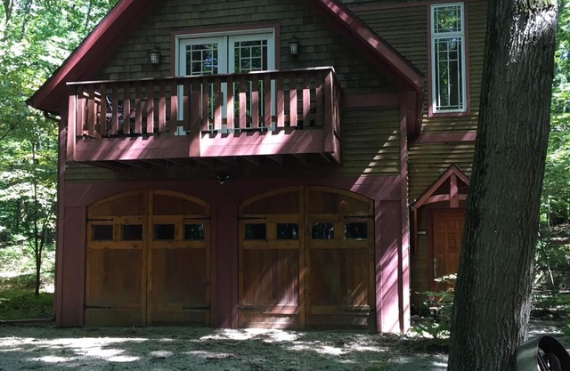 Le Harbert Beach Cottage dans les bois
