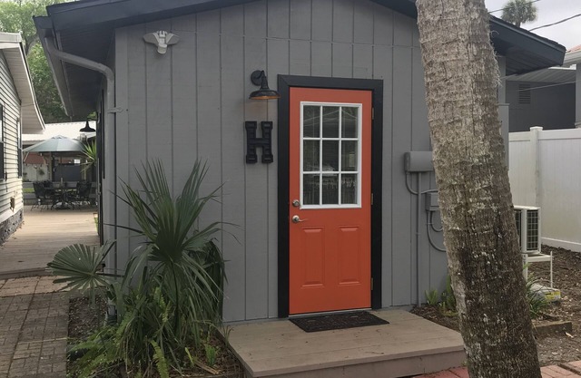 The Harley Hideaway, a Tiny House on the Water