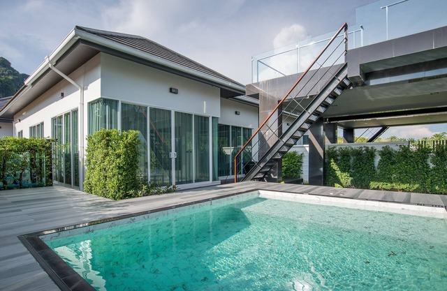 The Haven Krabi - Villa 3 chambres avec piscine Ao Nang pour 6 personnes avec terrasse sur le toit