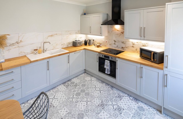 Vue ville-Design-Appartement-Salle de bain privée séparée