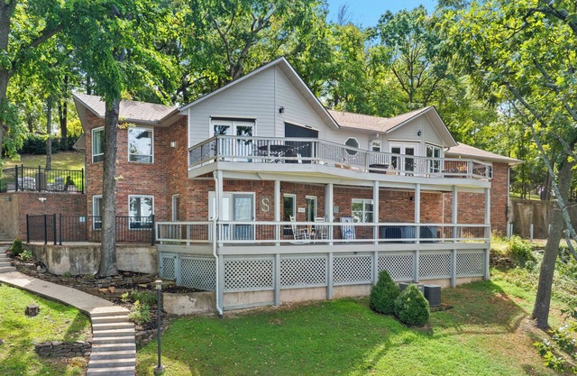 The Honeycomb House: Waterfront > Hot Tub > Game Room > Boat Dock