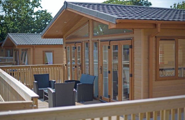 The Hornbeam may be our standard two bedroom lodge, but they each come with their own individual loo