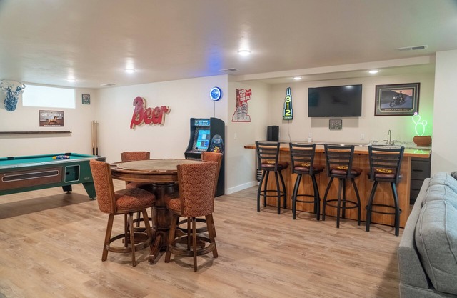NFL Draft HQ with Bar & Games