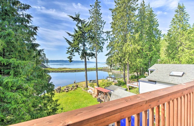 Villa de luxe Olympic Peninsula avec vue sur le canal Hood!