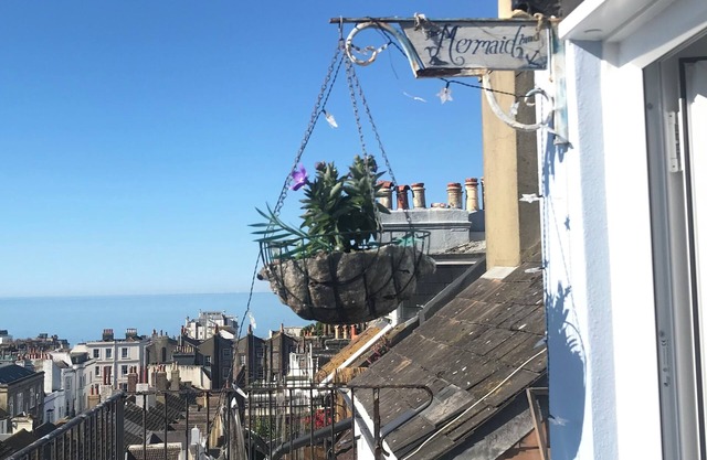 Appartement écologique avec balcon et vue sur la mer à Brighton près de la plage et de la gare (4 personnes)
