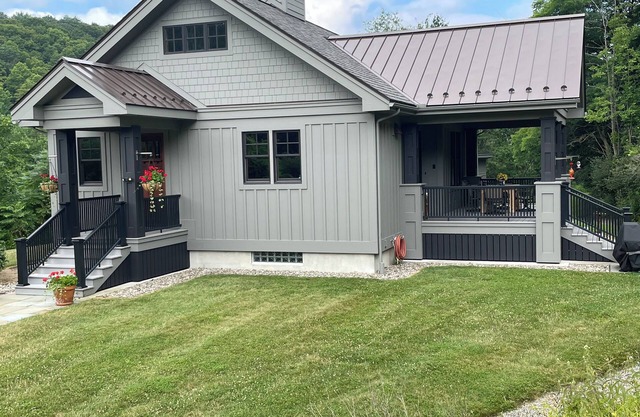 The Mission House- located in the Finger Lakes. Hike, bird watch and fish.