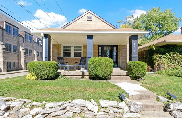 The MK church house, located in the heart of historic Meridian-Kessler, IN