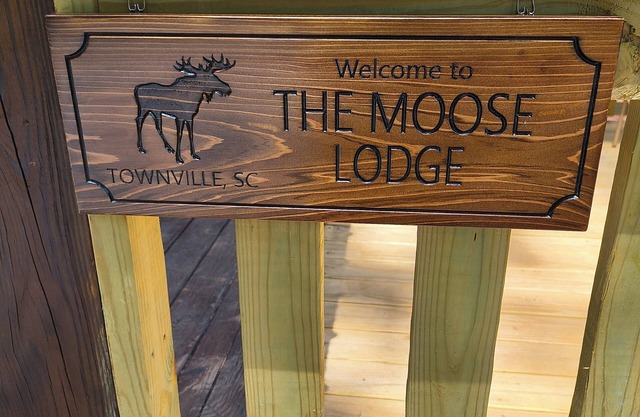 The Moose Lodge is on Lake Hartwell in Townville SC