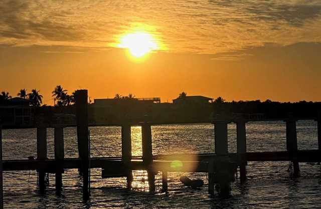 THE MOST BEAUTIFUL SUNSETS at Coastal Waterway, in Key Largo FL!