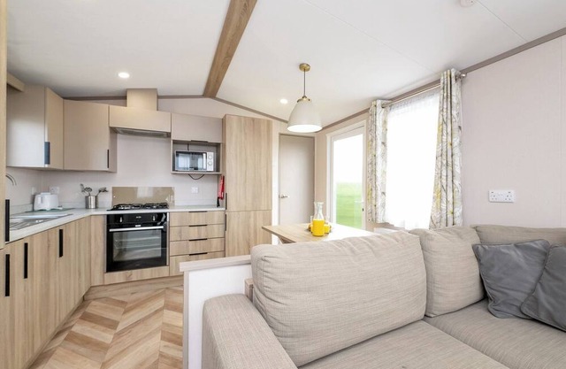 The most luxurious holiday home at Tencreek Holiday Park.