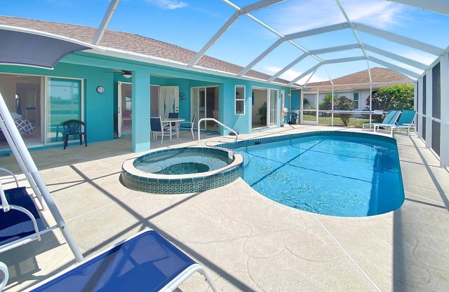 Mumbles villa à Rotonda, piscine chauffée toute l'année, pour 6 personnes