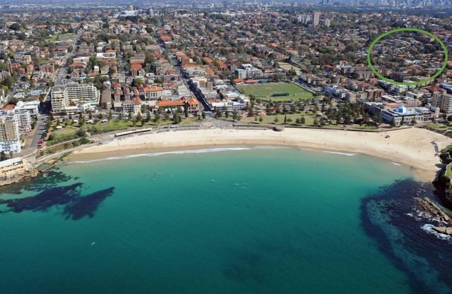The Neval, Coogee Beach, promenade à la plage / cafés