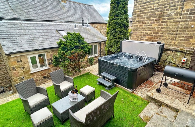 The Old Butchers Cottage-de Luxe-Cottage-Salle de bain privée séparée-Vue sur...