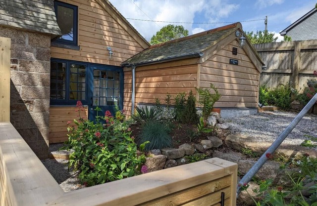 The Old Potting Shed-Design-Hutte-Douche-Vue sur Lac