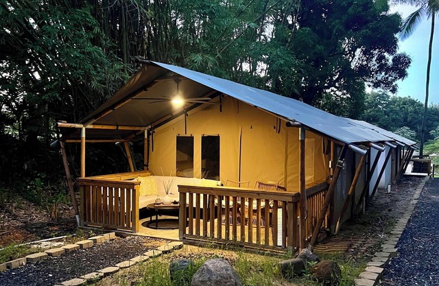 The ONLY glamping site in the New Millennium Forest in San Juan, PR