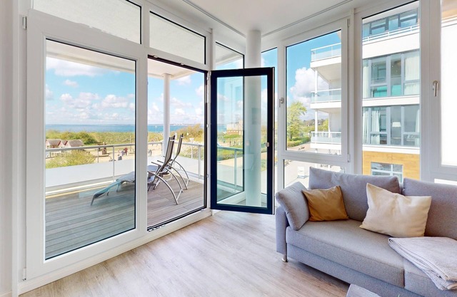 The perfect Baltic Sea vacation - sea view vacation apartment on the beach in Pelzerhaken