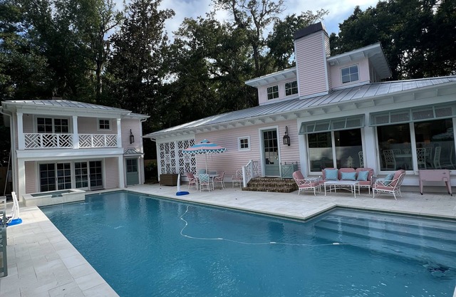 The Pink House in Fairhope, AL - less than a mile from The Grand Hotel!