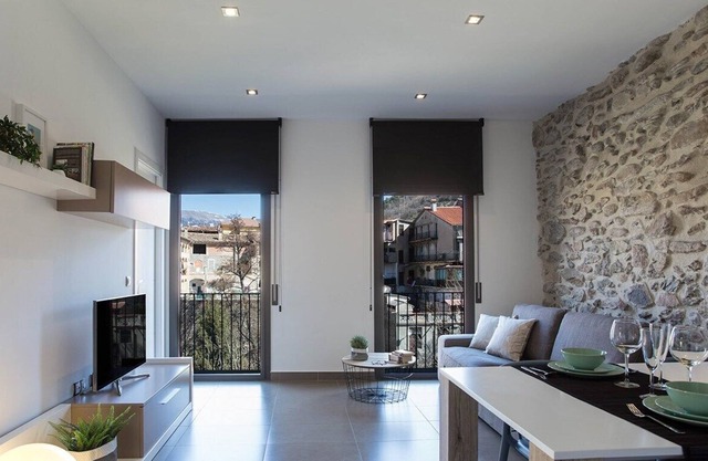Le Raval de Ripoll - Apartamento moderno con vistas al río y a la muralla