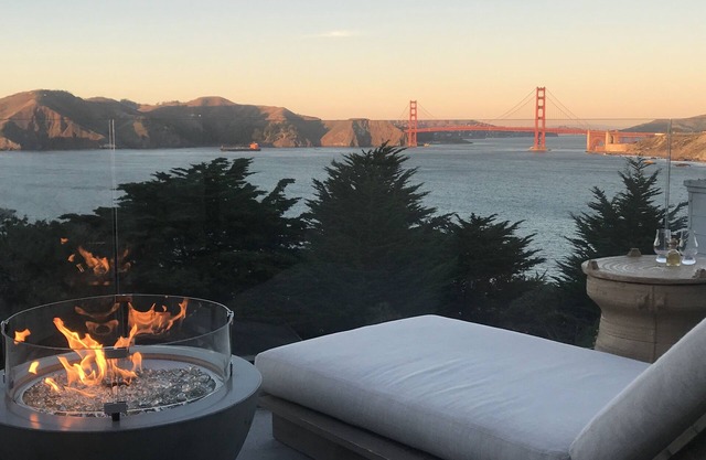 LA RETRAITE: SF ... Sea Cliff, San Francisco - Dreamy Golden Gate & City Views!