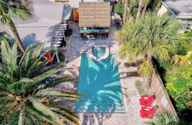 The Seaside Cottages are located just across the street from Indian Rocks Beach!