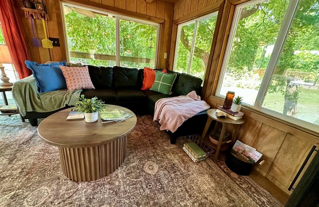 Shanty avec plage privée