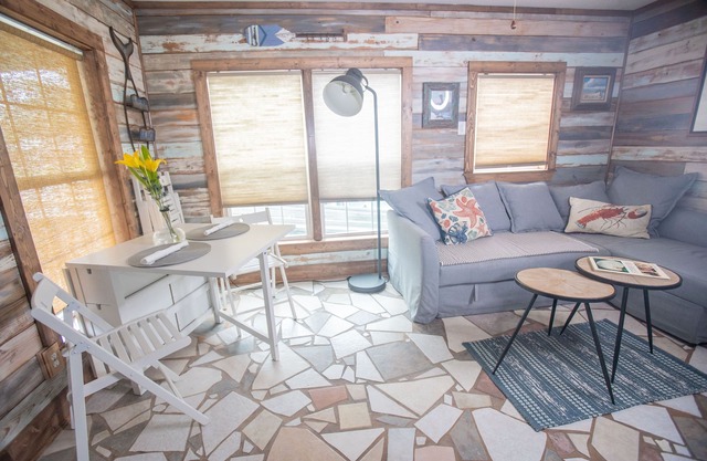Le Shell Cabin est un endroit pour se détendre et profiter de la plage!