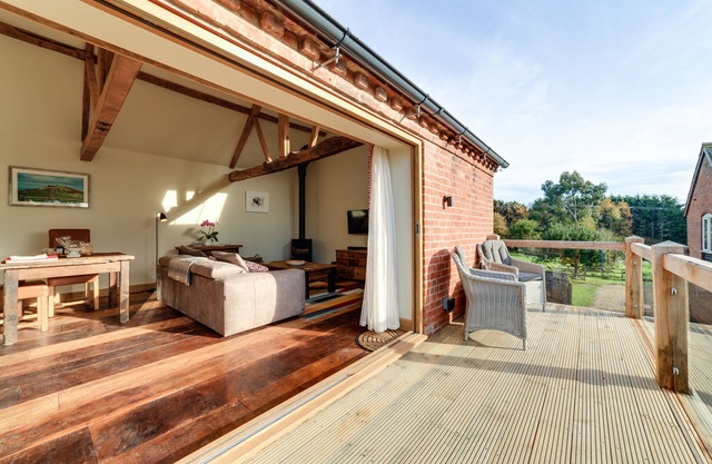 Les écuries et Hayloft, une maison de vacances de campagne romantique de luxe
