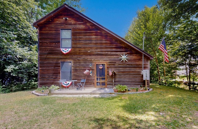 The Three Cornered Pond Retreat | House in Augusta with kayaks & dock access