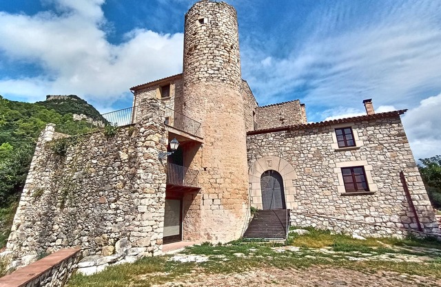 The Torre d'Amer roman castle from the 10th century